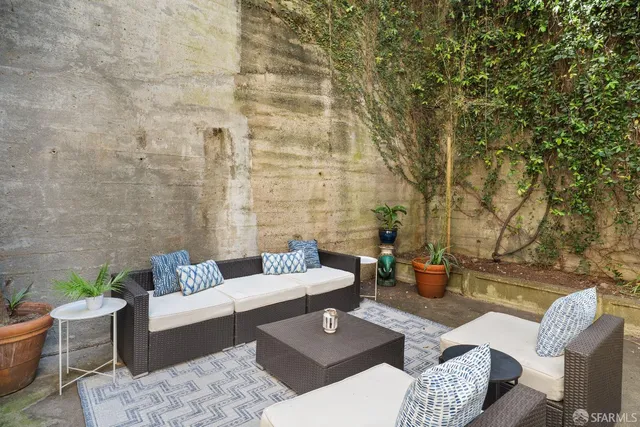 a view of a city with tall buildings