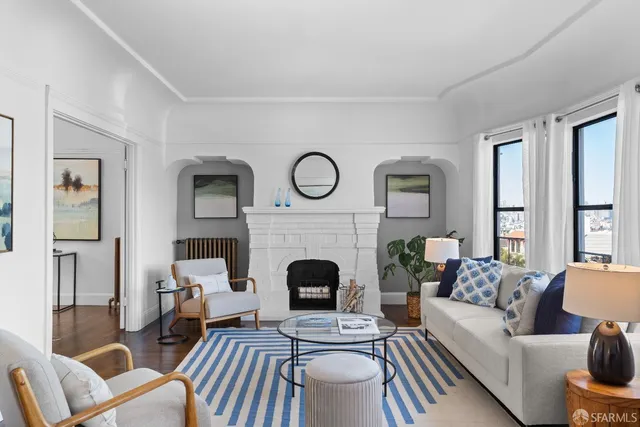 a view of a television