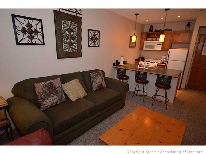 195 River Run Road, Unit 8042 Keystone, CO 80435 - Photo 22 of 25 a living room with furniture and wooden floor