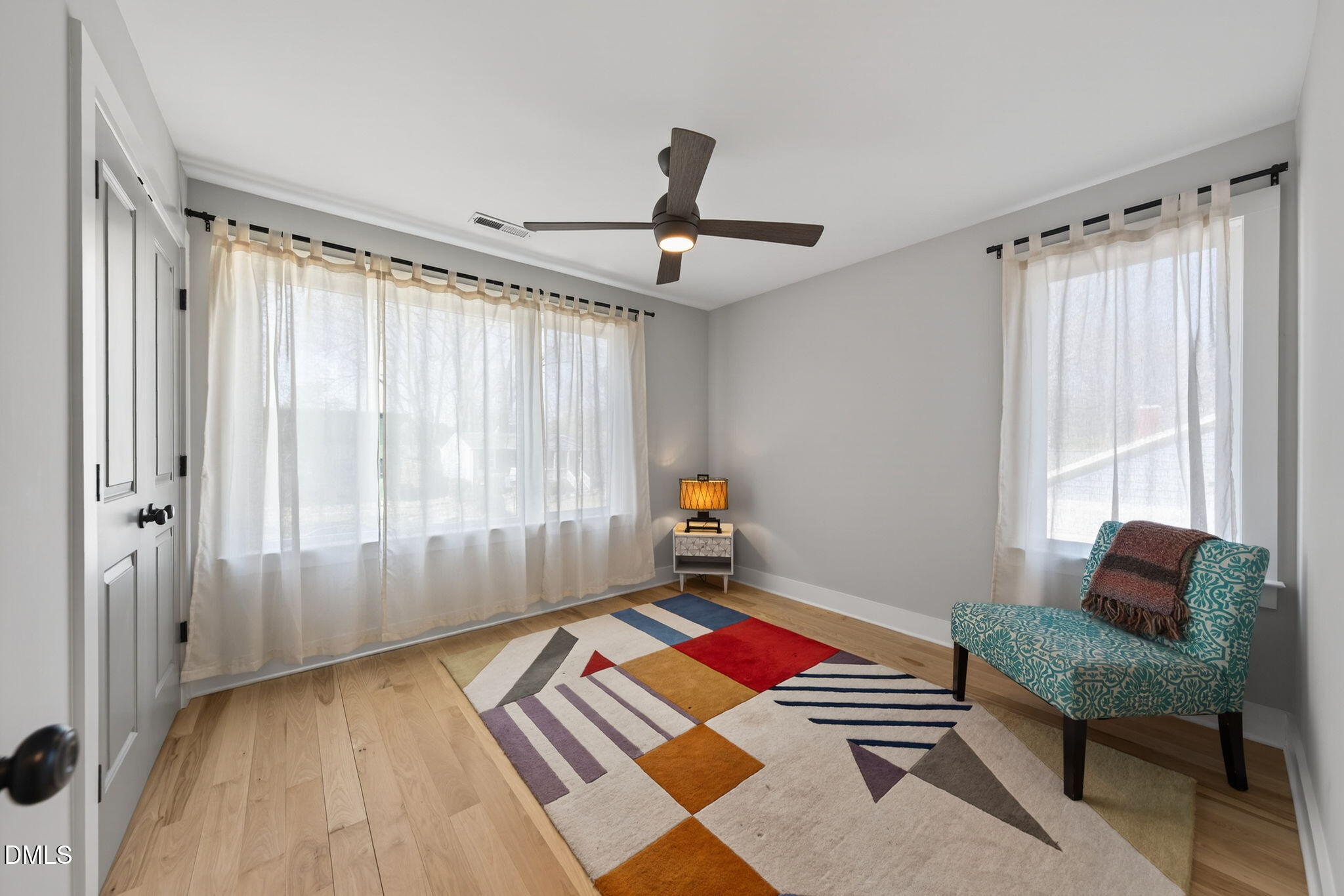 213 Lincoln Court Raleigh, NC 27610 - Photo 23 of 40 a bedroom with furniture and a window