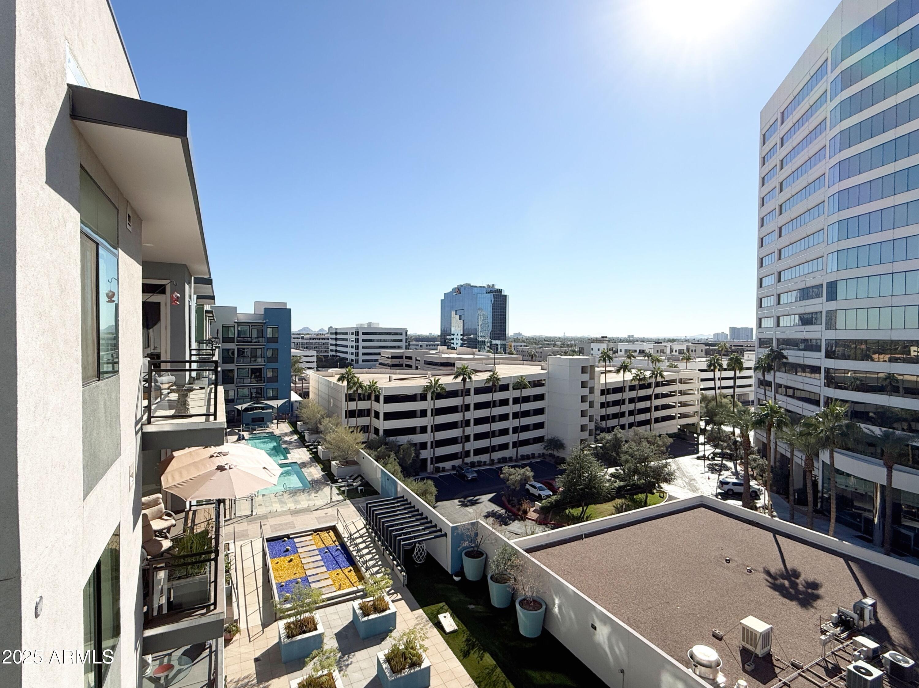3131 North Central Avenue, Unit 7004 Phoenix, AZ 85012 - Photo 18 of 26 a city view with tall buildings