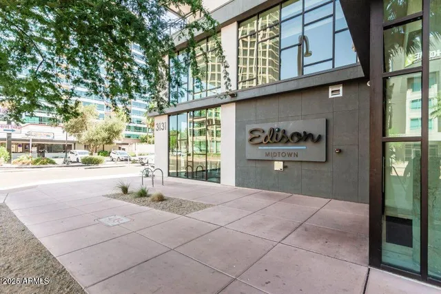 a house view with a outdoor space