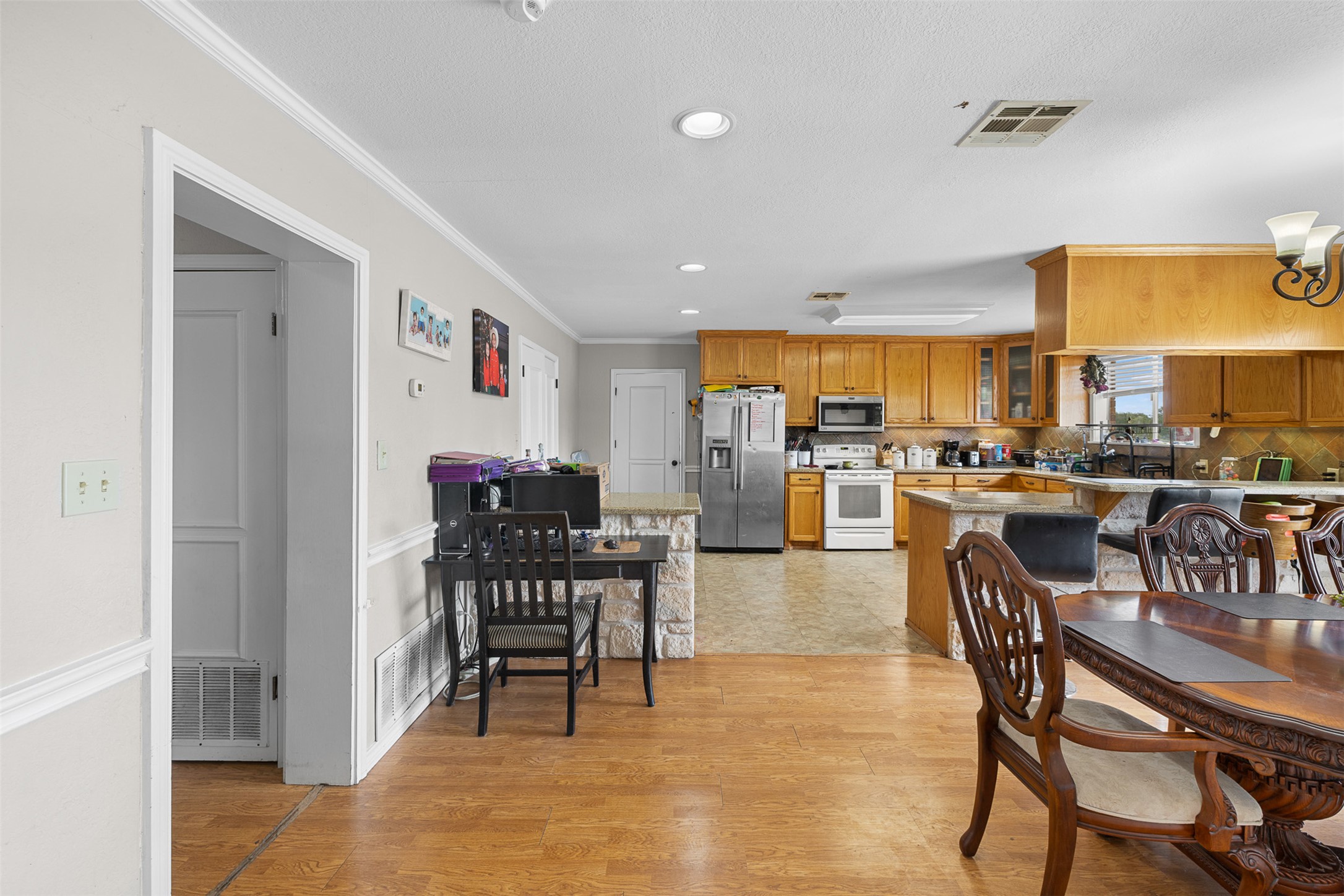 9765 State Park Road Lockhart, TX 78644 - Photo 23 of 40 a dinning room and kitchen view
