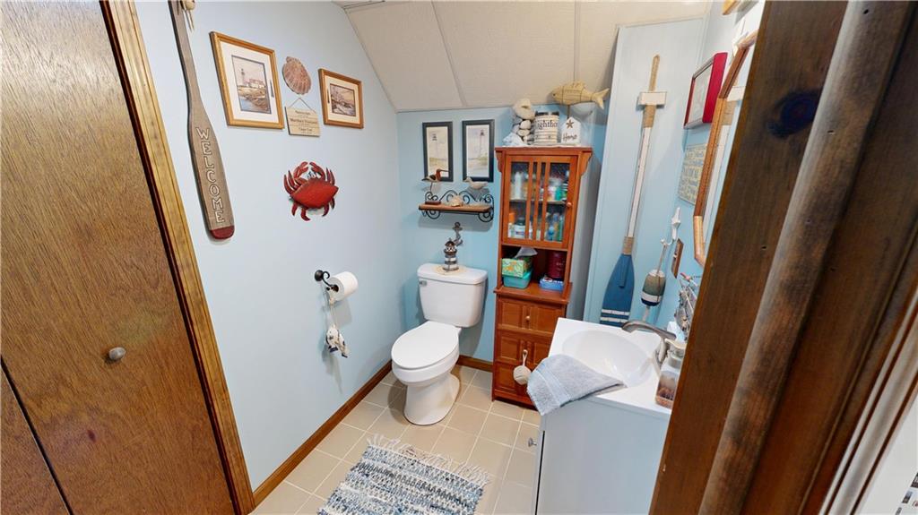 174 Rose Lane Rimersburg, PA 16248 - Photo 18 of 34 a bathroom with a toilet and a shower