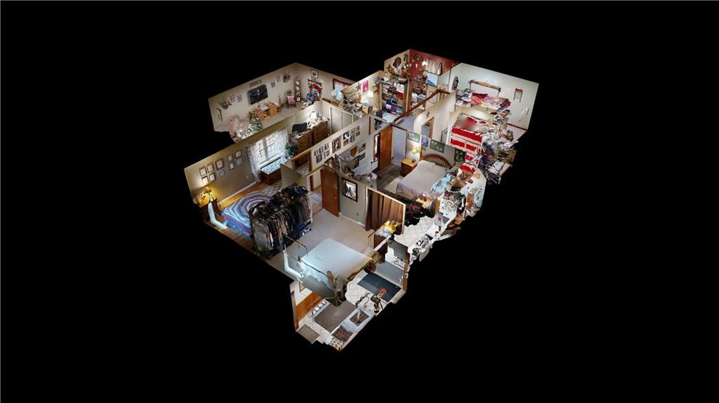 174 Rose Lane Rimersburg, PA 16248 - Photo 8 of 34 a bed sitting in a bedroom next to a lamp