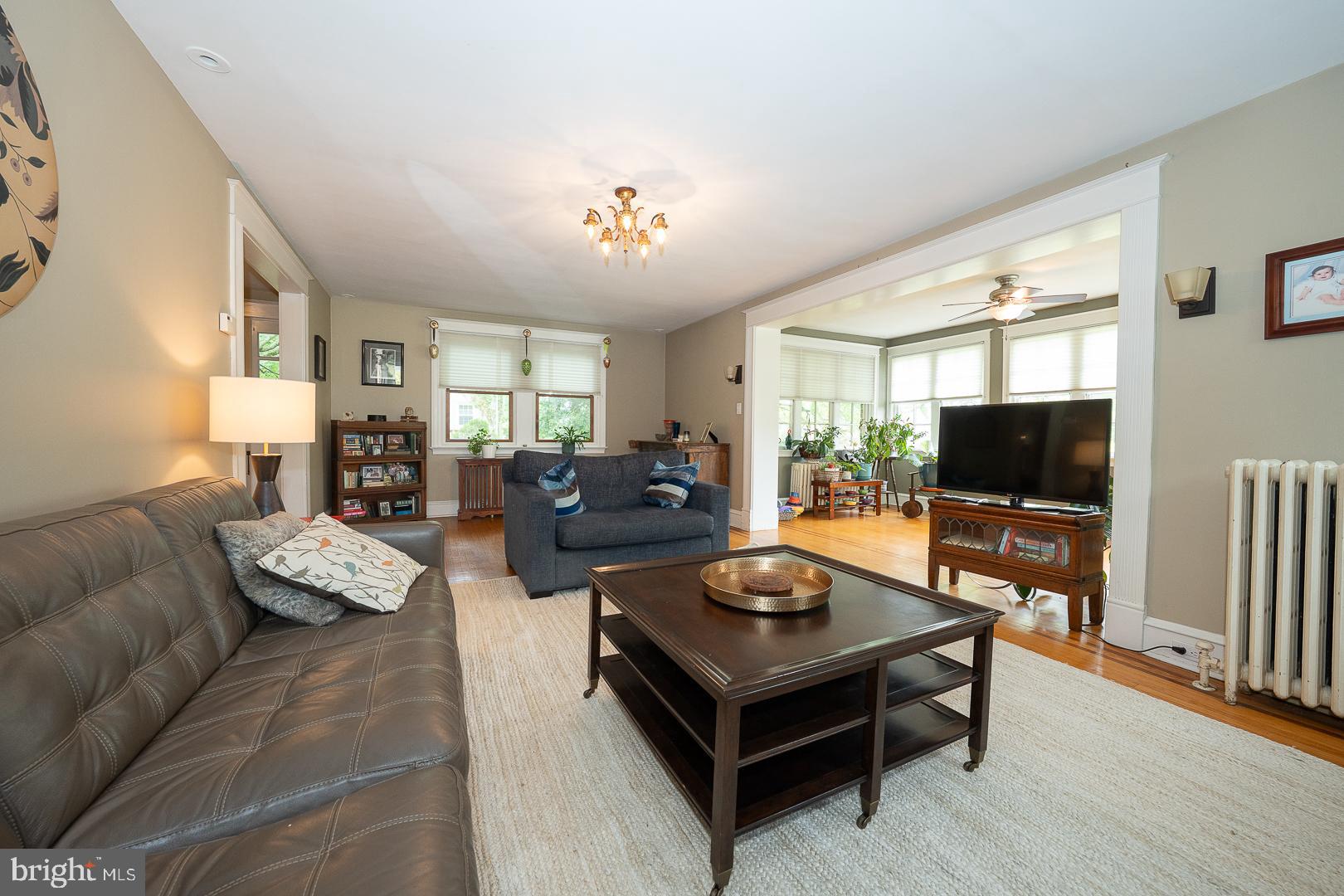 8317 High School Road Elkins Park, PA 19027 - Photo 7 of 53 Living Room