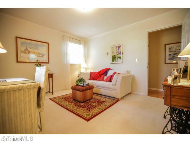 6973 Bridgewood Road Clemmons, NC 27012 - Photo 9 of 16 Studio/Study/Office. Office located on front corner of house