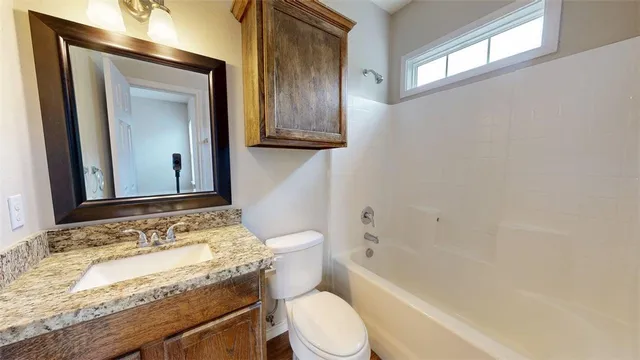 a small space with a sink