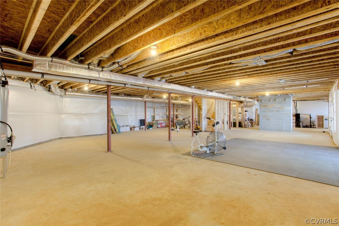 1870 Covington Road Crozier, VA 23039 - Photo 42 of 48 a view of empty room with wooden ceiling