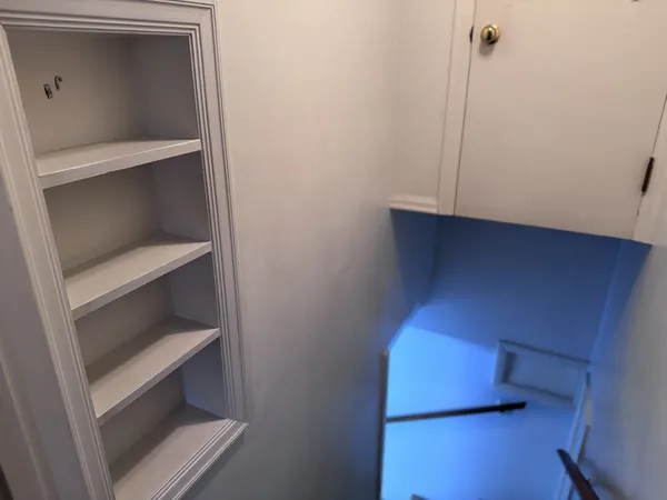 a view of walk in closet