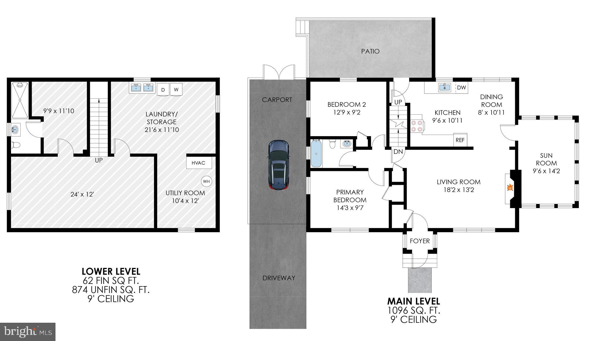 6006 Frederick Street Springfield, VA 22150 - Photo 38 of 38 6006 Frederick St Floor plans