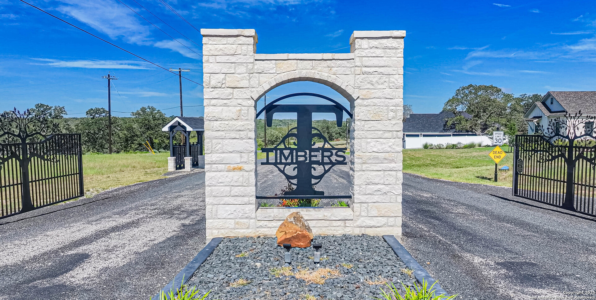 100 Timber Heights La Vernia, TX 78121 - Photo 1 of 6 a front view of a house with a yard