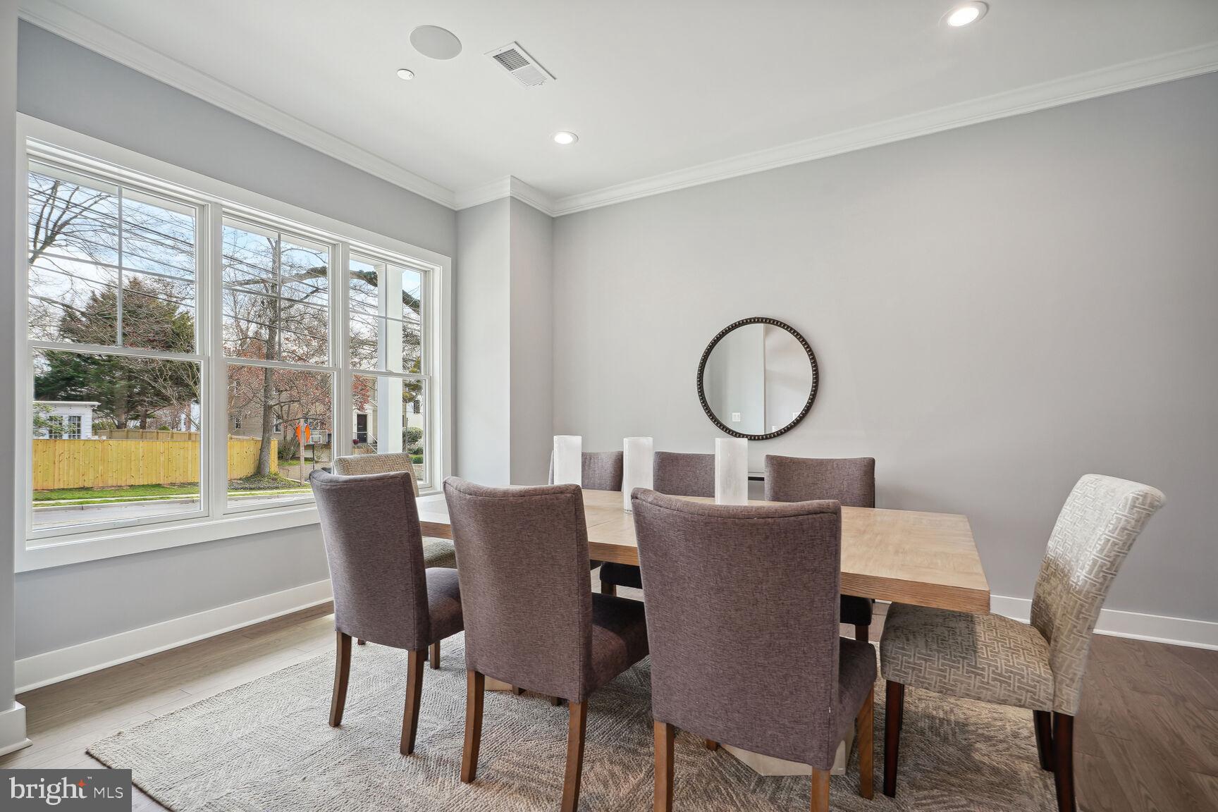 8616 Jones Mill Road Chevy Chase, MD 20815 - Photo 12 of 81 Light-filled Dining Room