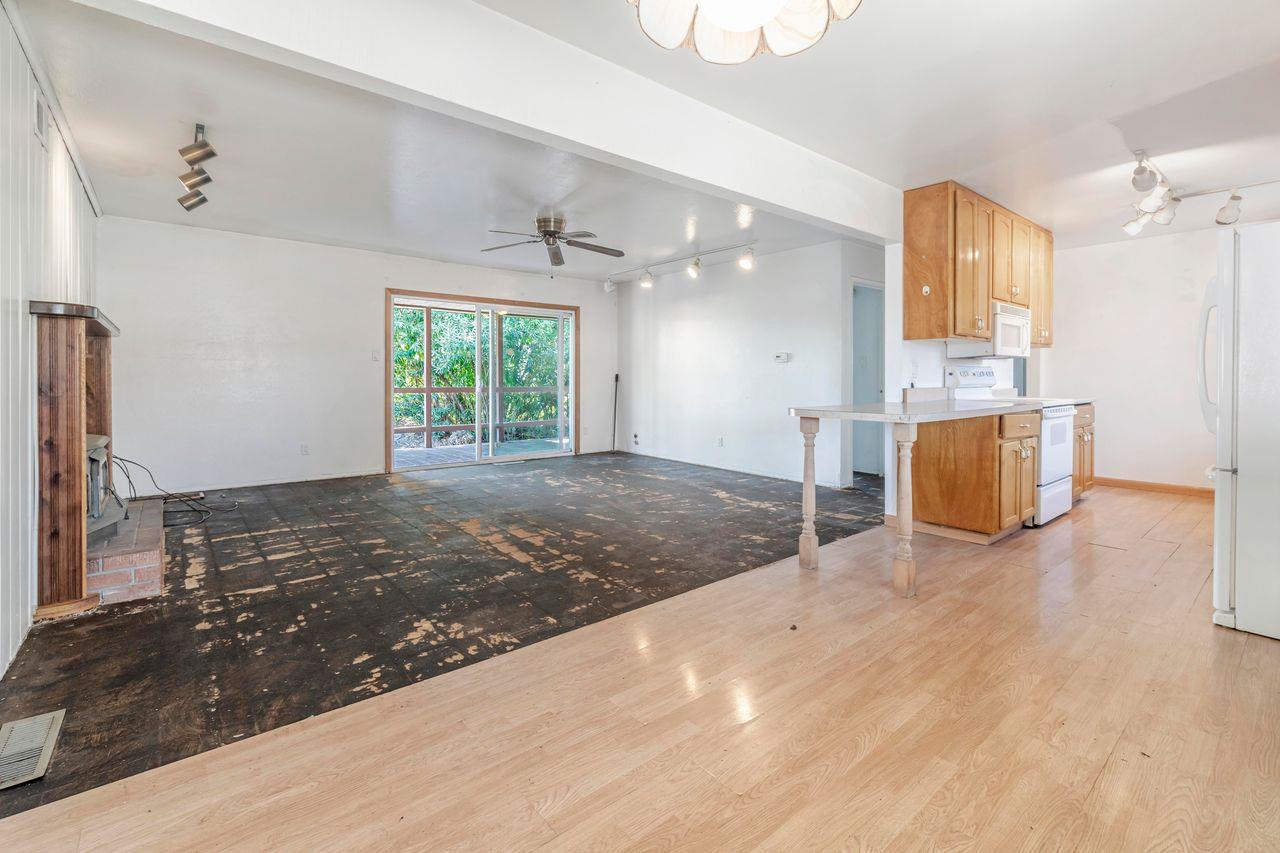 3331 Taylor Road Loomis, CA 95650 - Photo 62 of 97 a view of a kitchen with wooden floor and a window