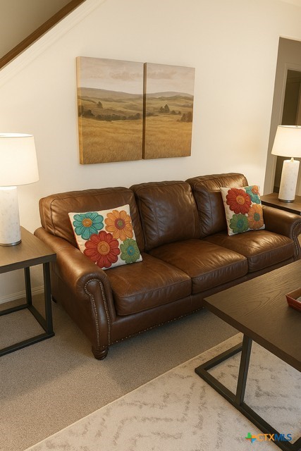 1054 Rolling Path New Braunfels, TX 78130 - Photo 6 of 14 a living room with a couch