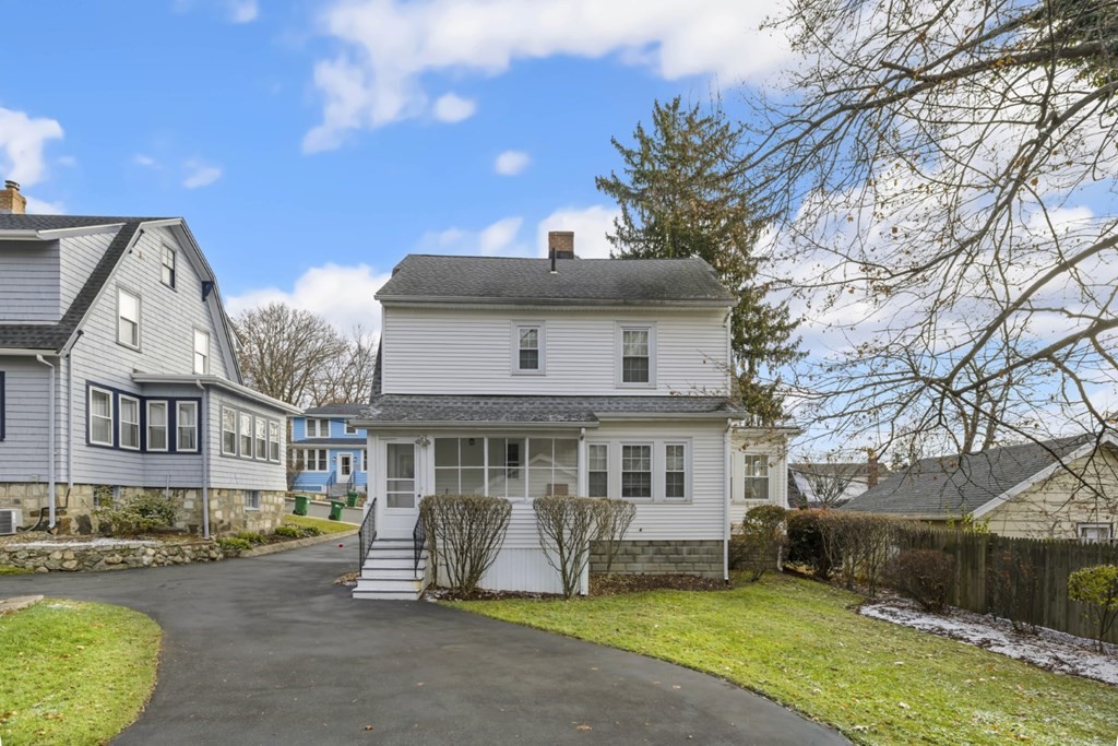 78 Ashcroft Road Medford, MA 02155 - Photo 34 of 34 a front view of a house with a yard