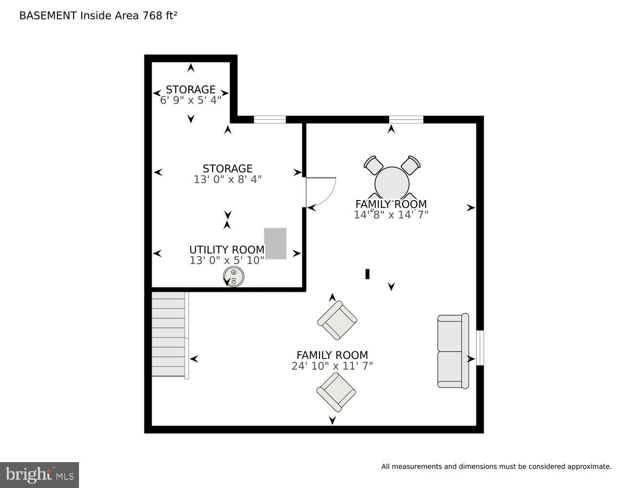 6010 Greeley Boulevard Springfield, VA 22152 - Photo 60 of 60 Lower level floorplan
