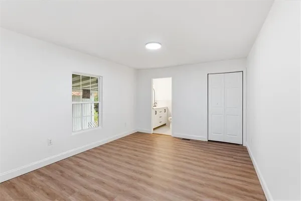 a view of empty room