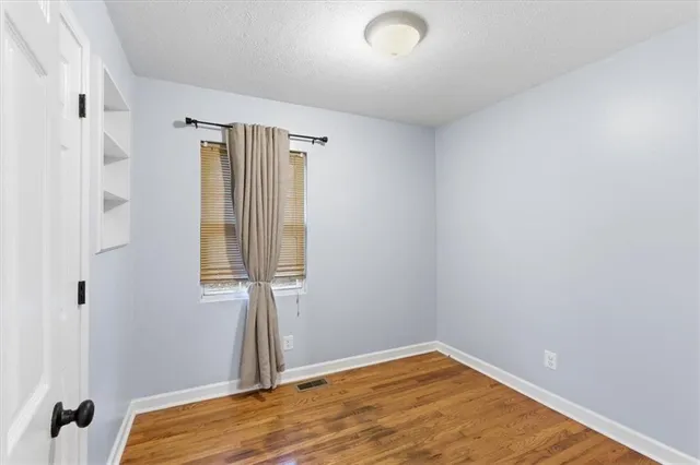 a view of empty room