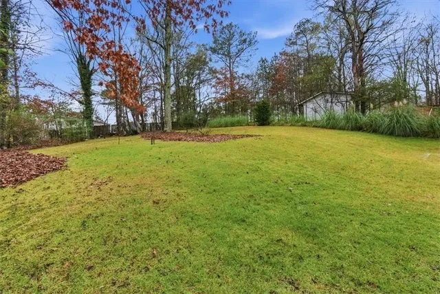 a view of outdoor space and yard
