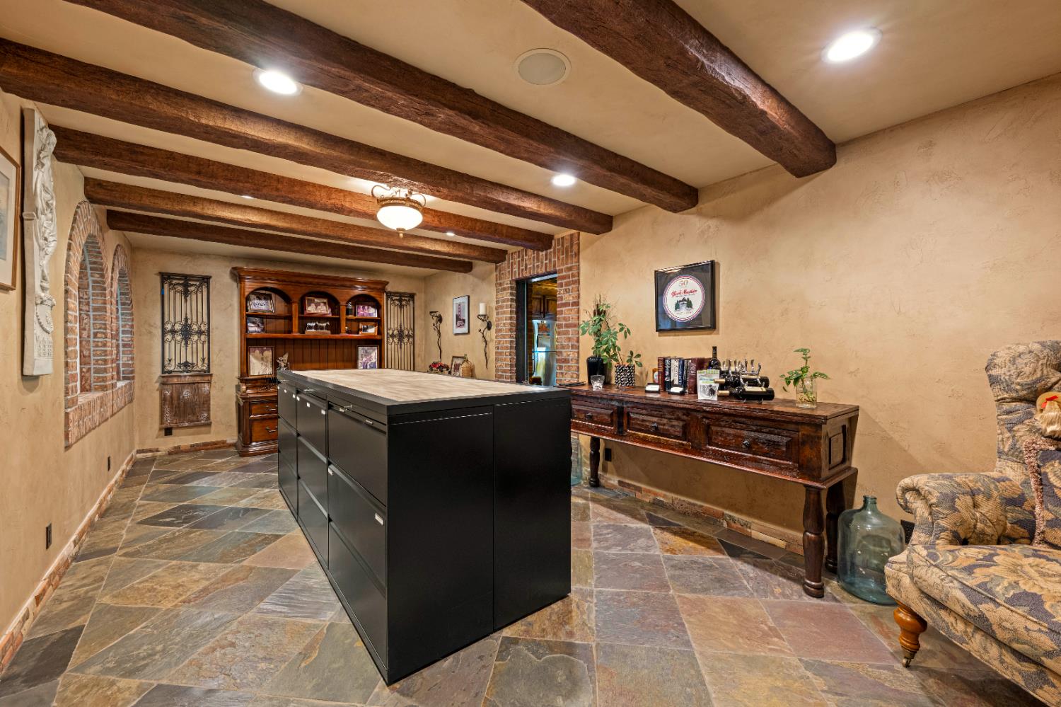 9345 King Road Loomis, CA 95650 - Photo 66 of 99 a living room with furniture and a wooden floor