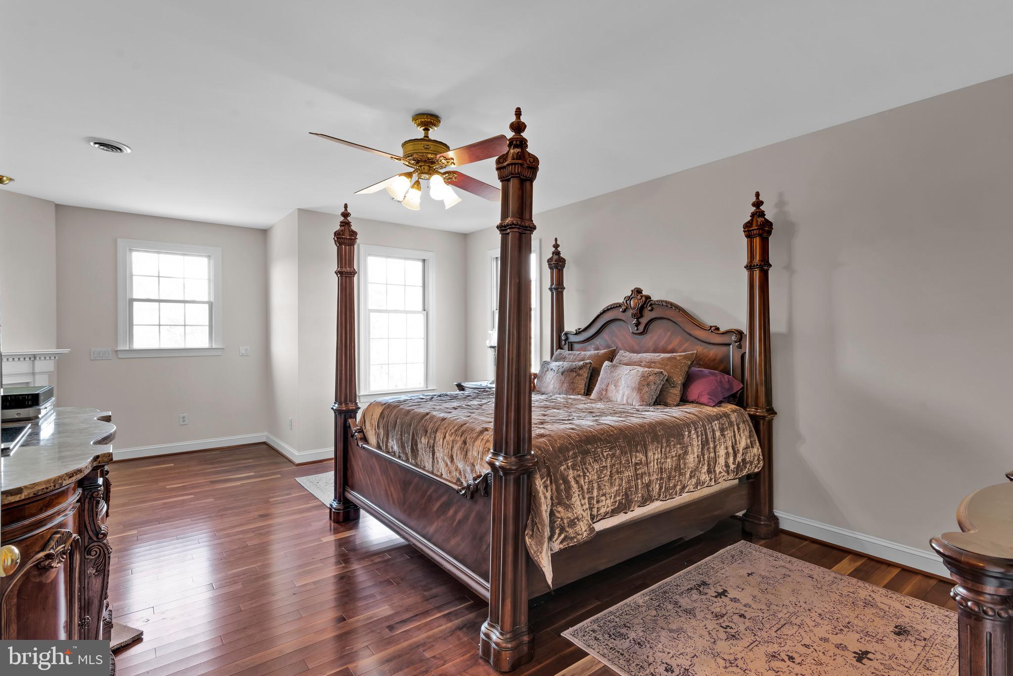 6936 Hickory Ridge Road Spotsylvania, VA 22551 - Photo 23 of 52 Master Bedroom w/seating area & Gas fireplace!
