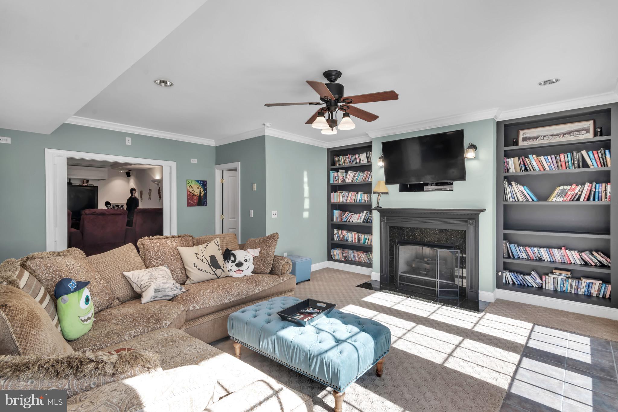 6936 Hickory Ridge Road Spotsylvania, VA 22551 - Photo 42 of 52 Basement living room and Movie theatre room!