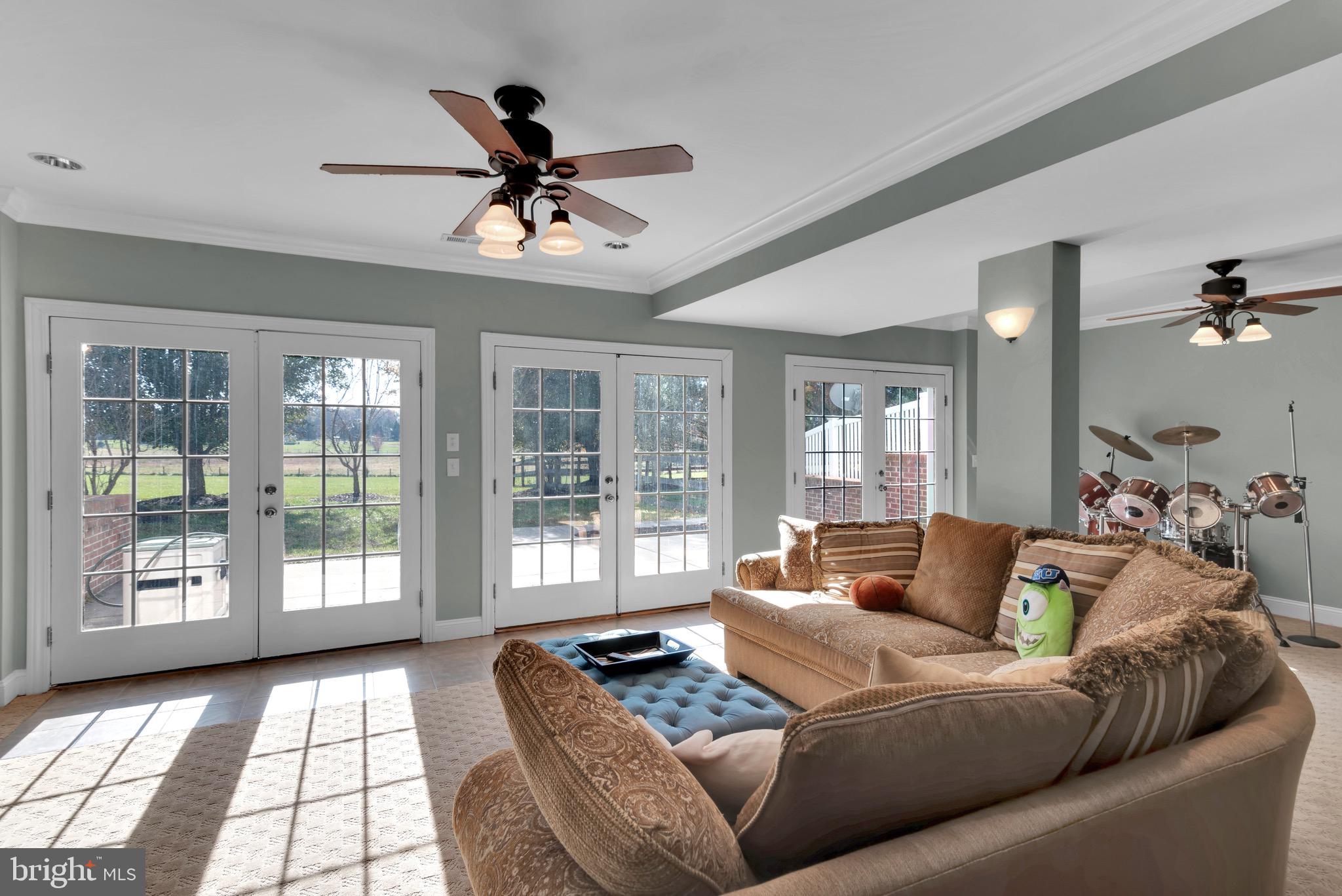 6936 Hickory Ridge Road Spotsylvania, VA 22551 - Photo 43 of 52 Basement living room view!