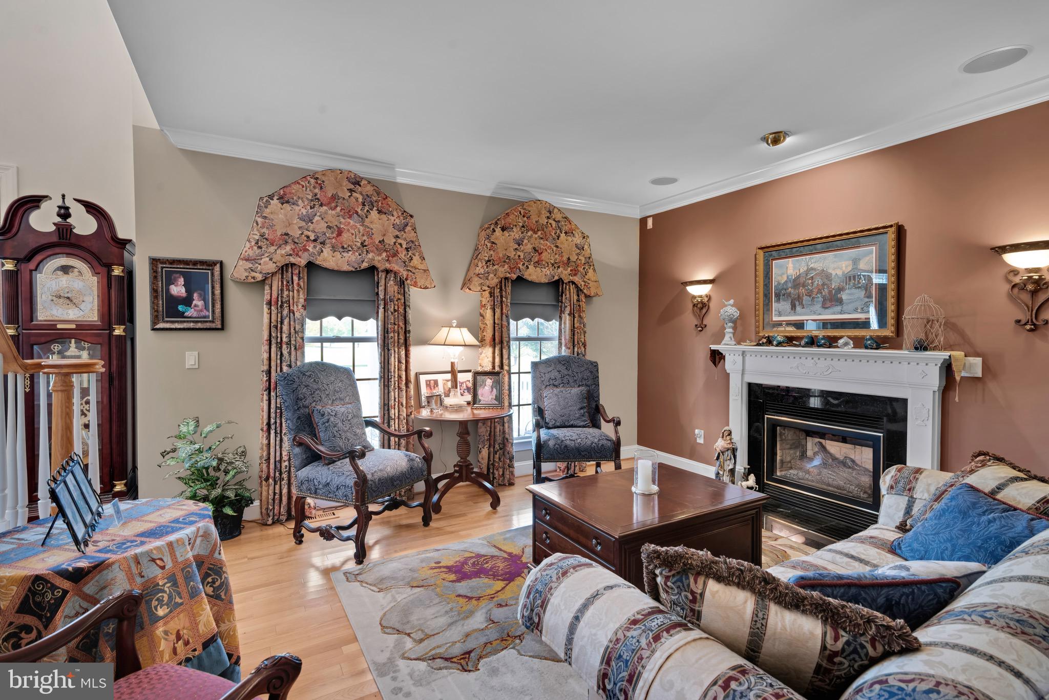 6936 Hickory Ridge Road Spotsylvania, VA 22551 - Photo 8 of 52 Formal Living Room w/gas fireplace!