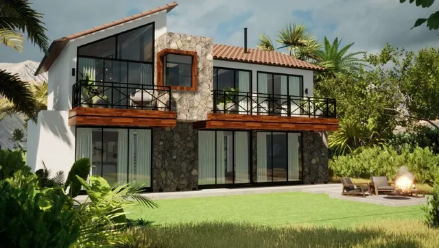 front view of house with a yard