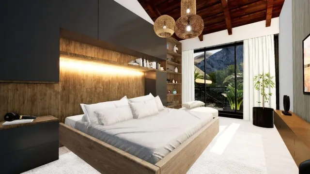 a view of entryway with garden