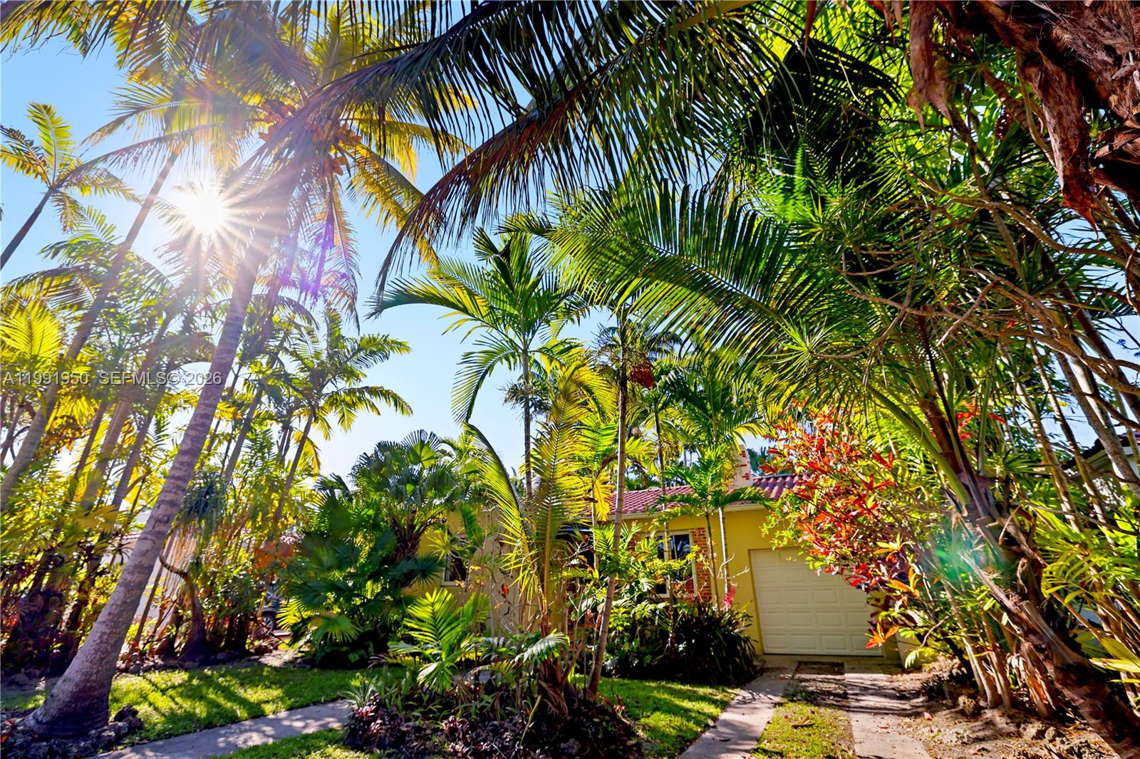 720 Northeast 75th Street Miami, FL 33138 - Photo 19 of 36 a backyard of a house with lots of green space