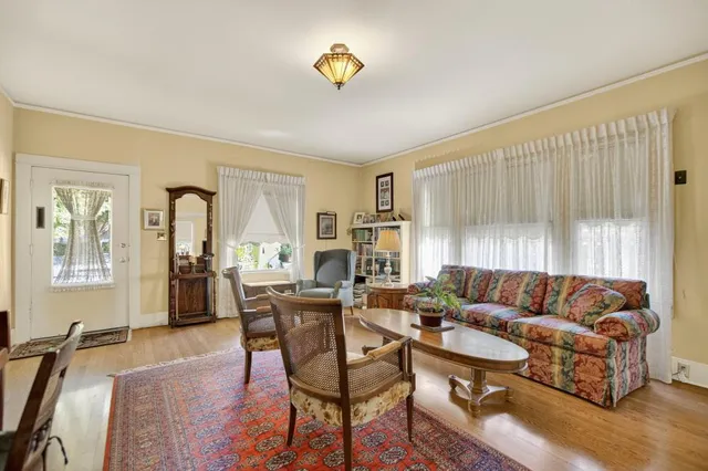 a view of entryway with stairs and furniture