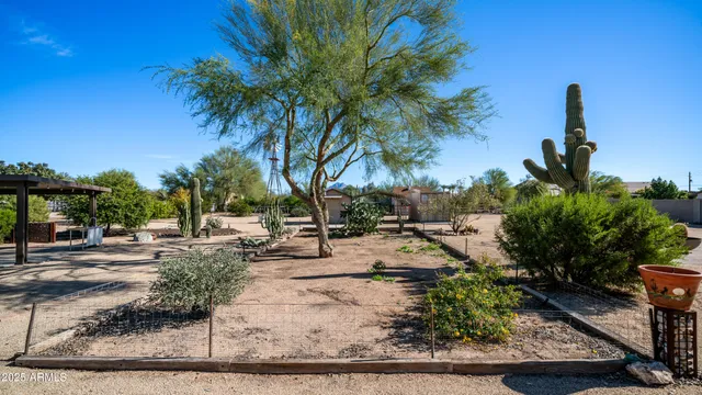 a outdoor space with furniture