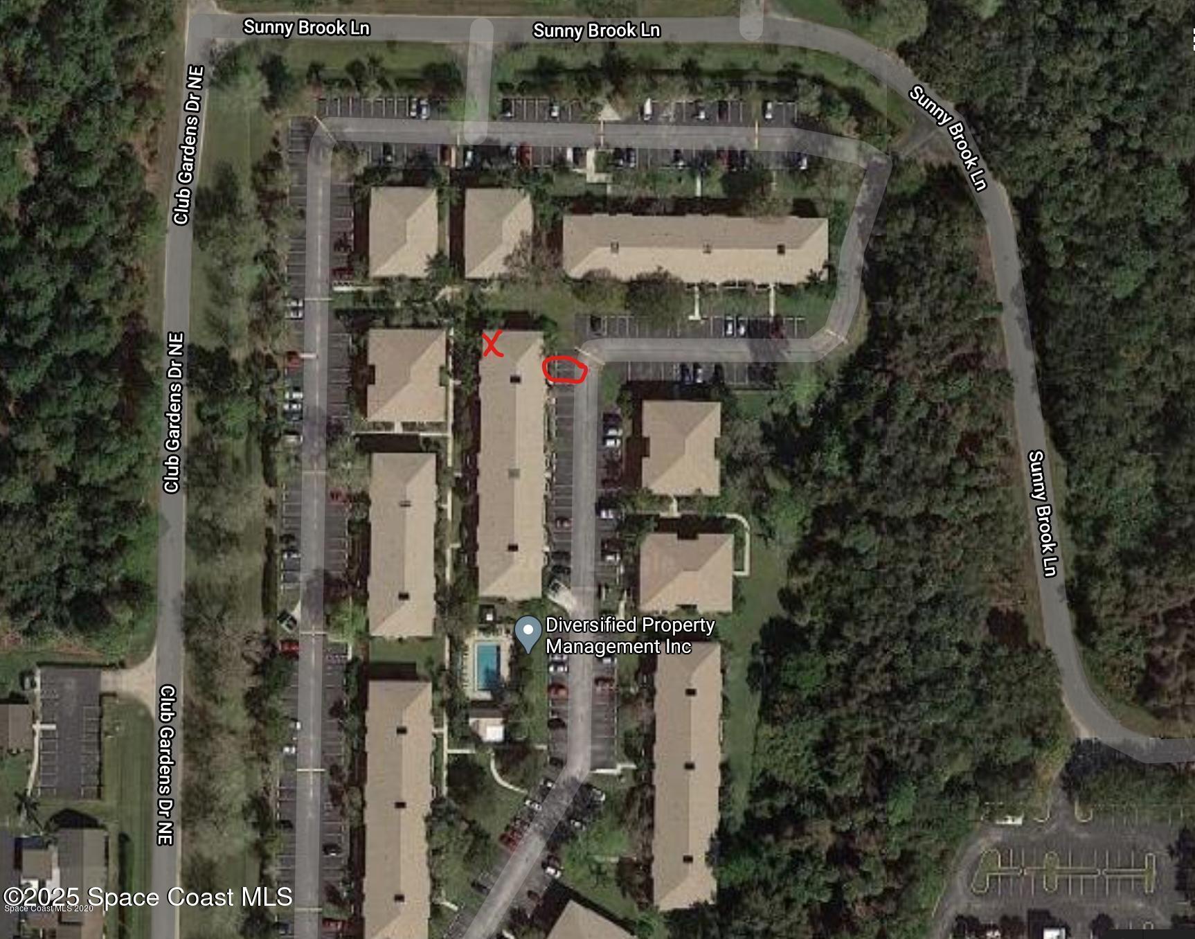 1648 Sunny Brook Lane, Unit M202 Palm Bay, FL 32905 - Photo 15 of 15 a bird view of a building