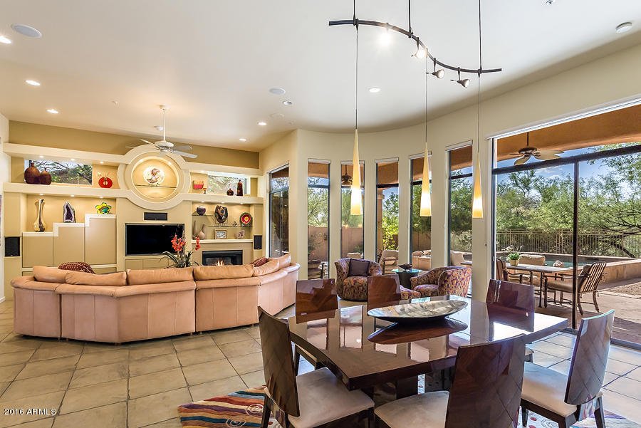 8130 East Wing Shadow Road Scottsdale, AZ 85255 - Photo 16 of 55 great room / dining