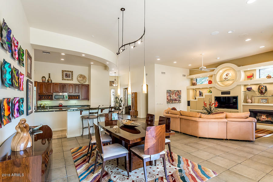 8130 East Wing Shadow Road Scottsdale, AZ 85255 - Photo 17 of 55 great room / dining