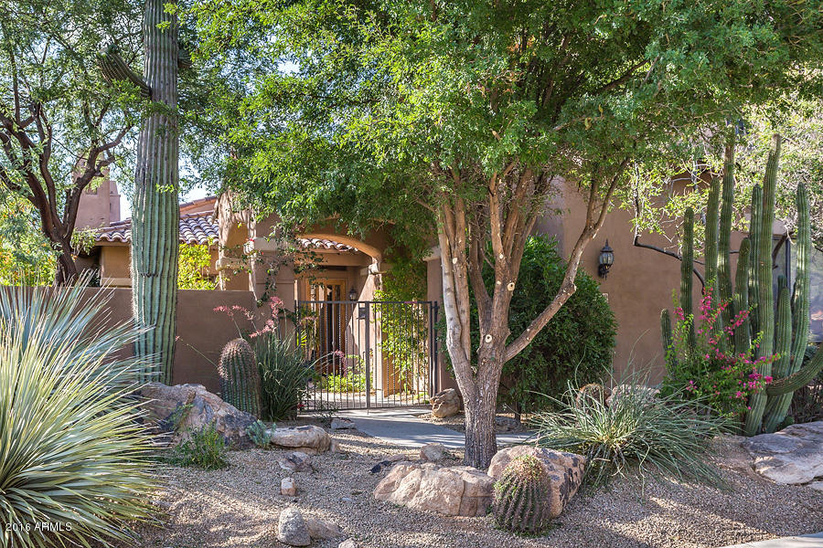 8130 East Wing Shadow Road Scottsdale, AZ 85255 - Photo 2 of 55 front entrance