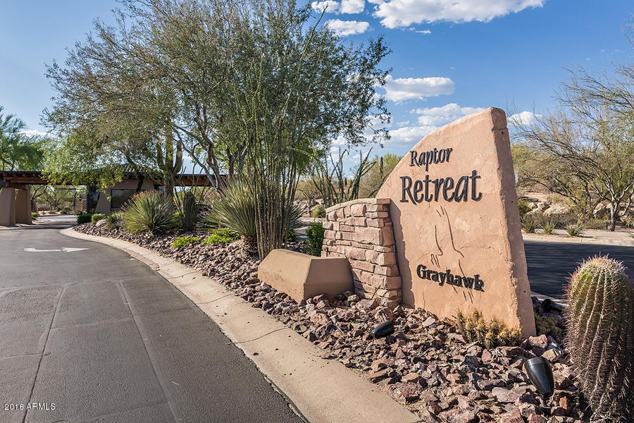 8130 East Wing Shadow Road Scottsdale, AZ 85255 - Photo 55 of 55 Raptor Retreat entrance