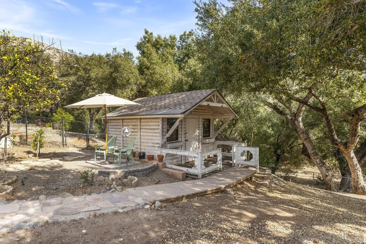 15931 Litten Way Ramona, CA 92065 - Photo 36 of 43 a front view of a house with garden