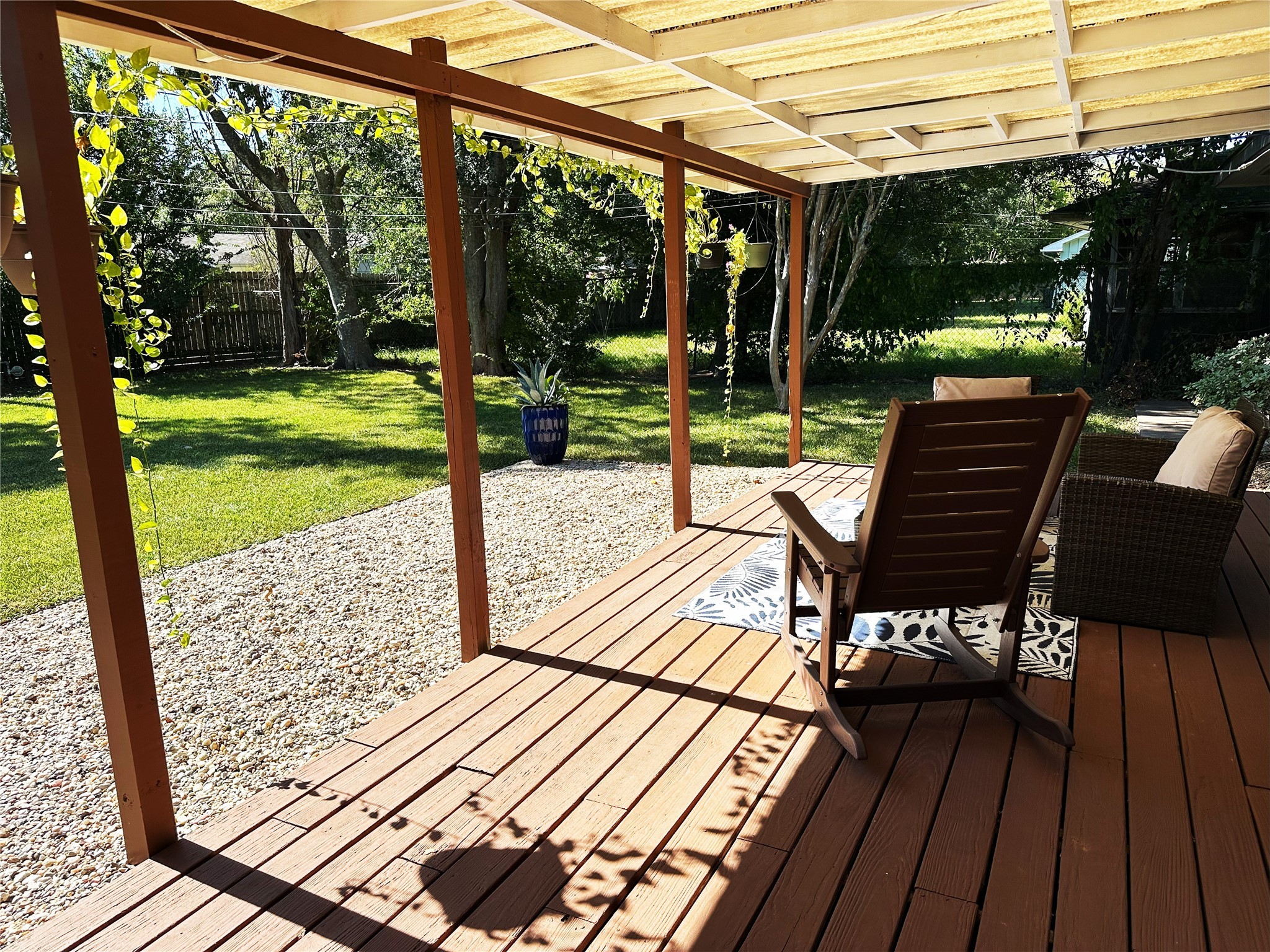 4821 Hummingbird Street Houston, TX 77035 - Photo 39 of 45 Backyard