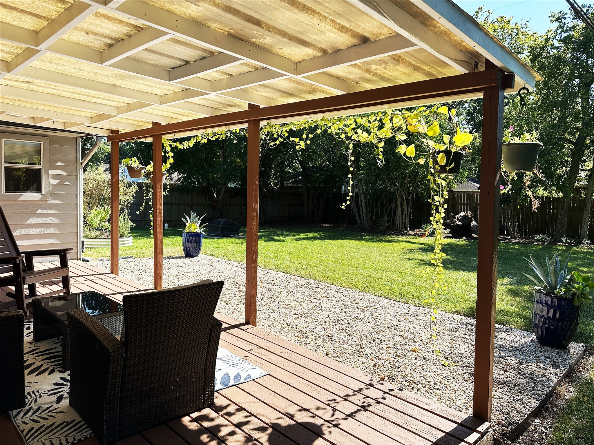 4821 Hummingbird Street Houston, TX 77035 - Photo 40 of 45 Backyard