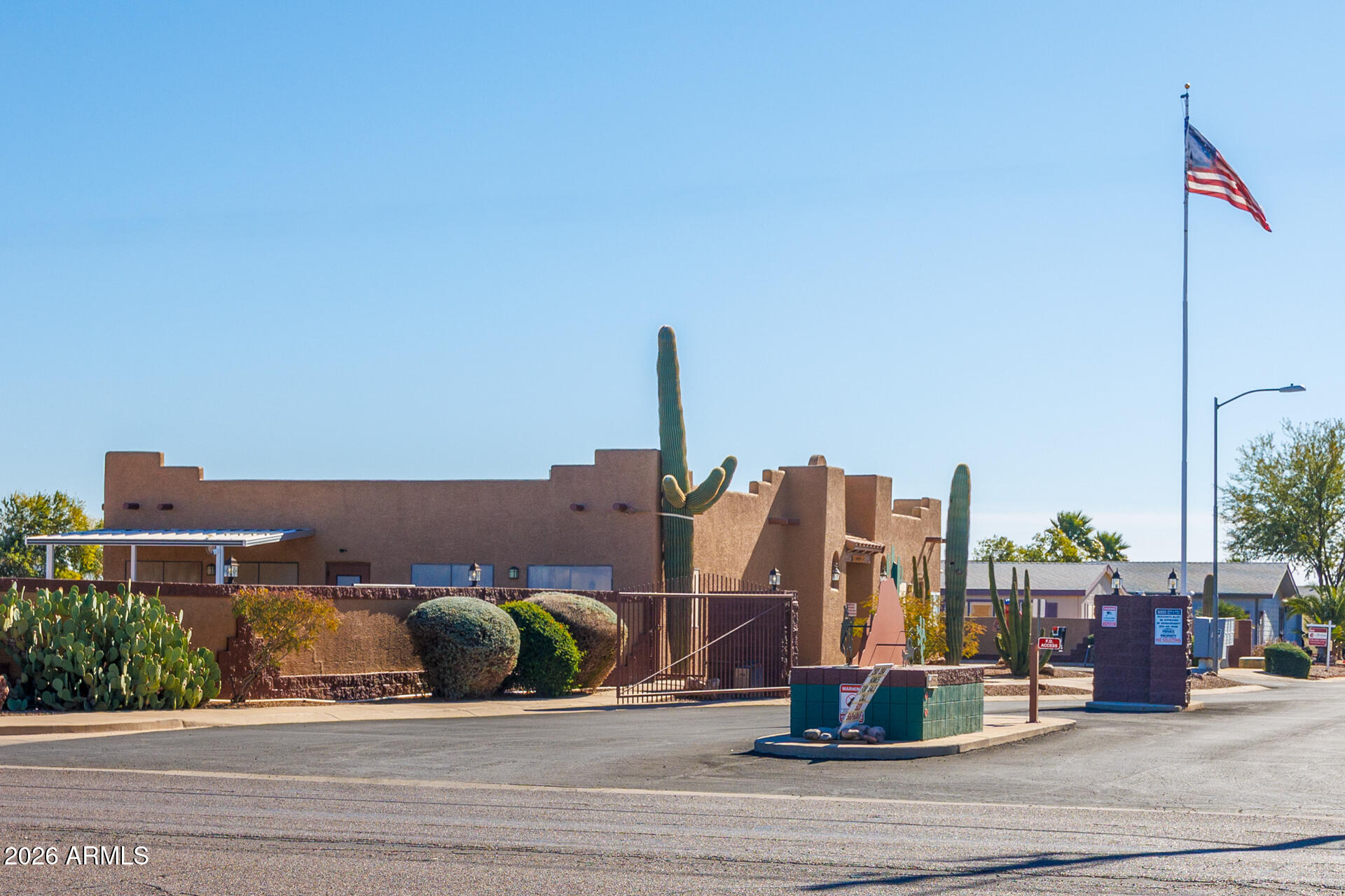 155 East Rodeo Road, Unit 77 Casa Grande, AZ 85122 - Photo 24 of 26 Rodeo Estates Park Entrance