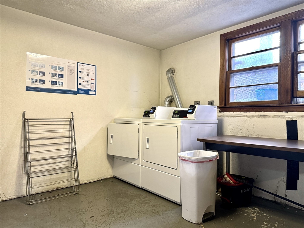 206 High Street, Unit 7 Waltham, MA 02453 - Photo 13 of 17 a utility room with dryer and washer