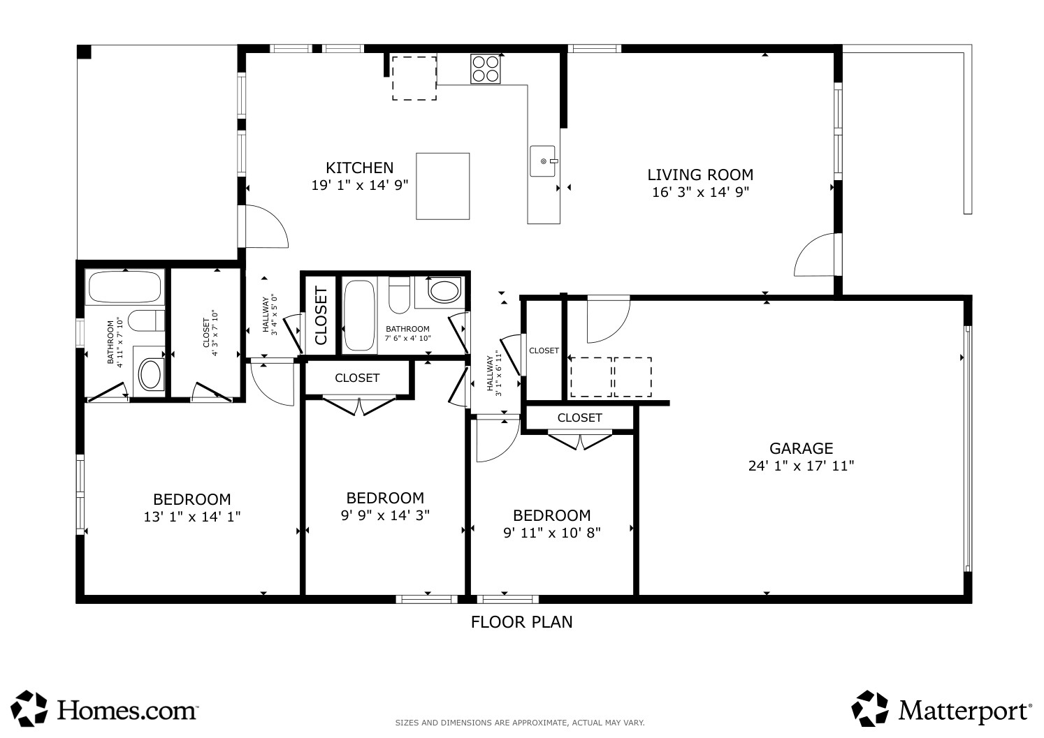 701 East 3rd Street Elgin, TX 78621 - Photo 35 of 35 View of property floor plan