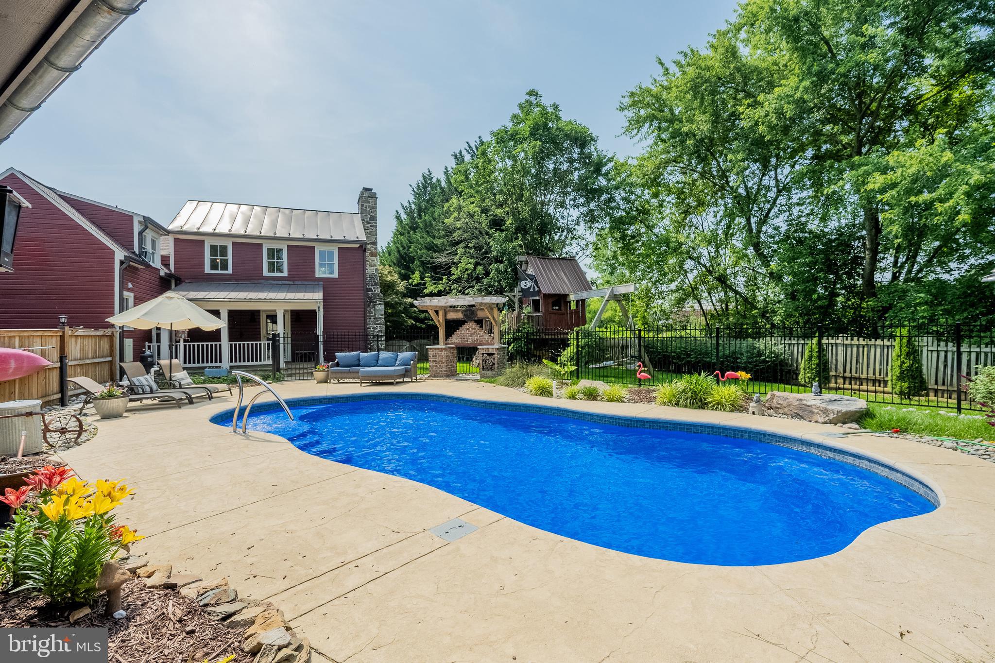 131 Ken Culbert Jr. Road Purcellville, VA 20132 - Photo 56 of 75 3-year young saltwater pool
