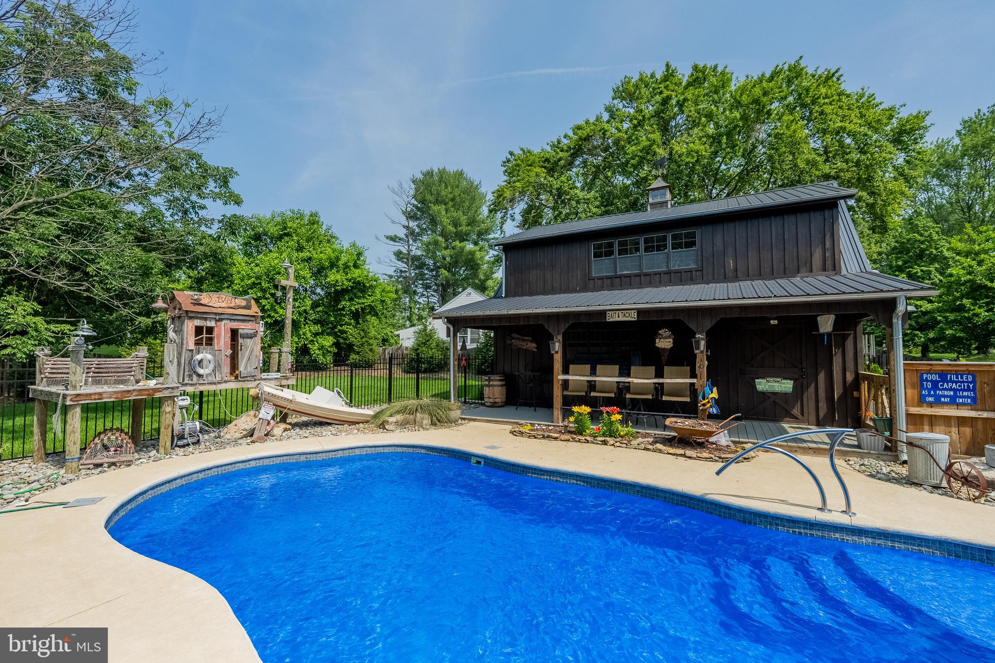131 Ken Culbert Jr. Road Purcellville, VA 20132 - Photo 57 of 75 Custom pool decor!