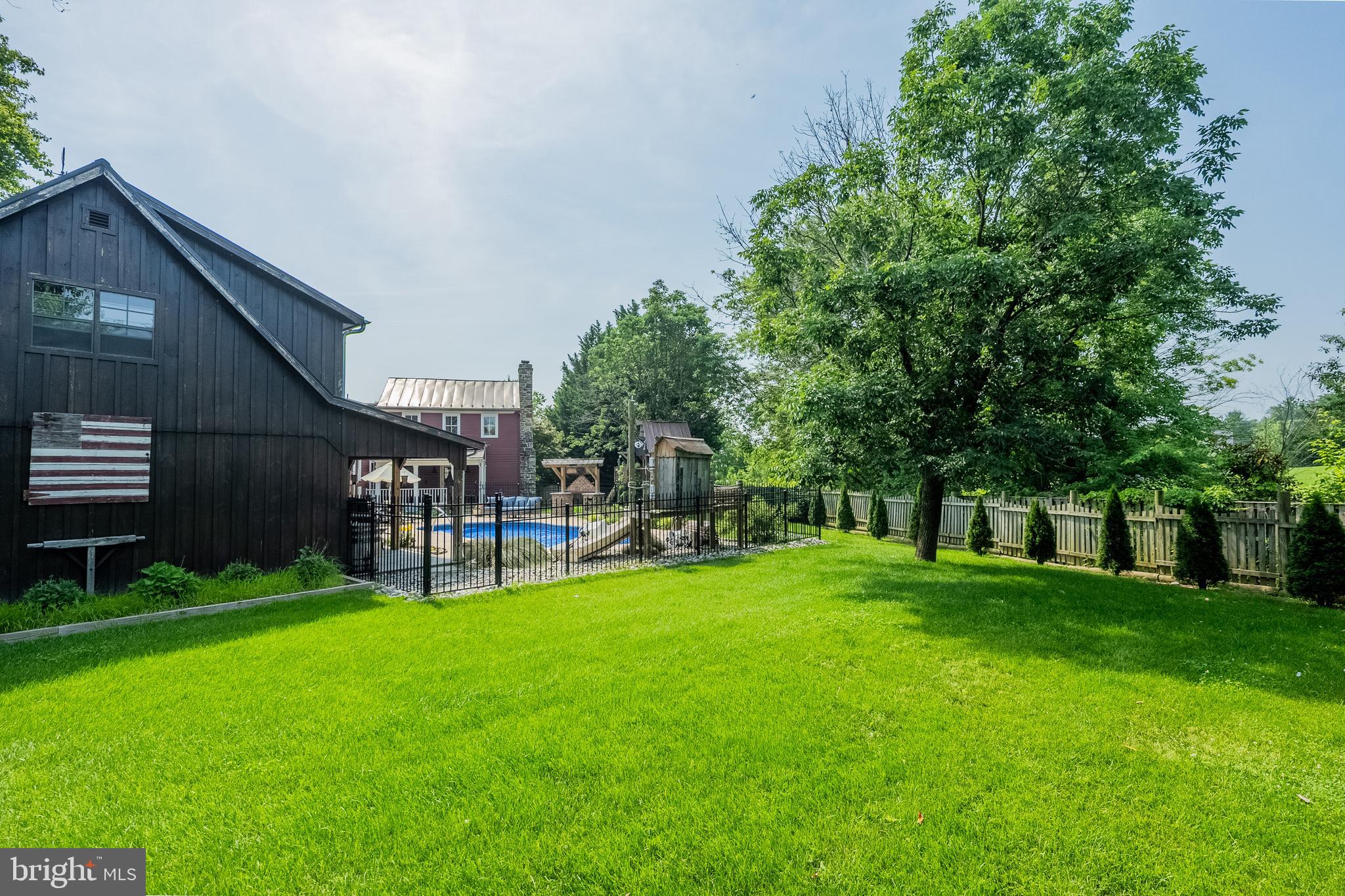 131 Ken Culbert Jr. Road Purcellville, VA 20132 - Photo 62 of 75 back yard behind pool