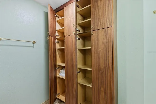 a view of walk in closet