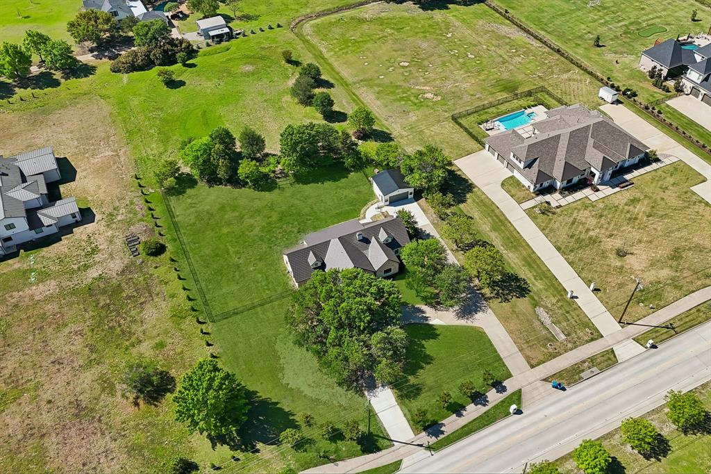 1260 Stacy Road Fairview, TX 75069 - Photo 34 of 40 Rectangular lot has a perfect blend of trees and open spaces